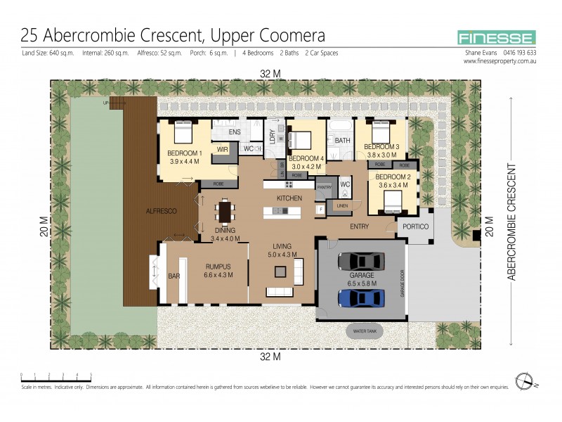 25 Abercrombie Crescent, Upper Coomera QLD 4209 Floorplan