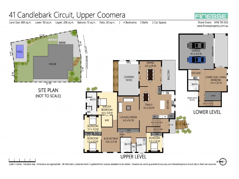 41 Candlebark Circuit, Upper Coomera QLD 4209 Floorplan