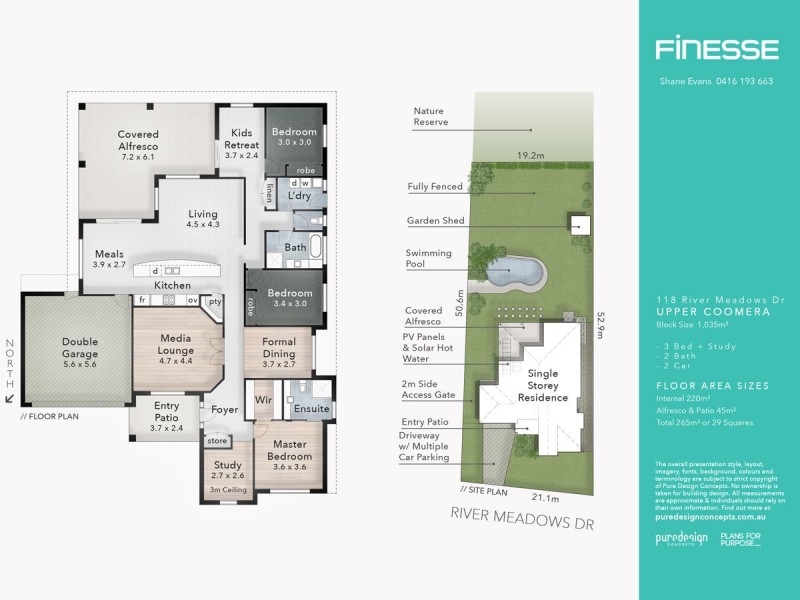 118 River Meadows Drive, Upper Coomera QLD 4209 Floorplan