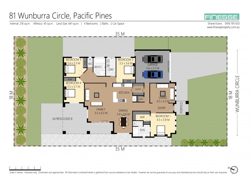 81 Wunburra Circle, Pacific Pines QLD 4211 Floorplan