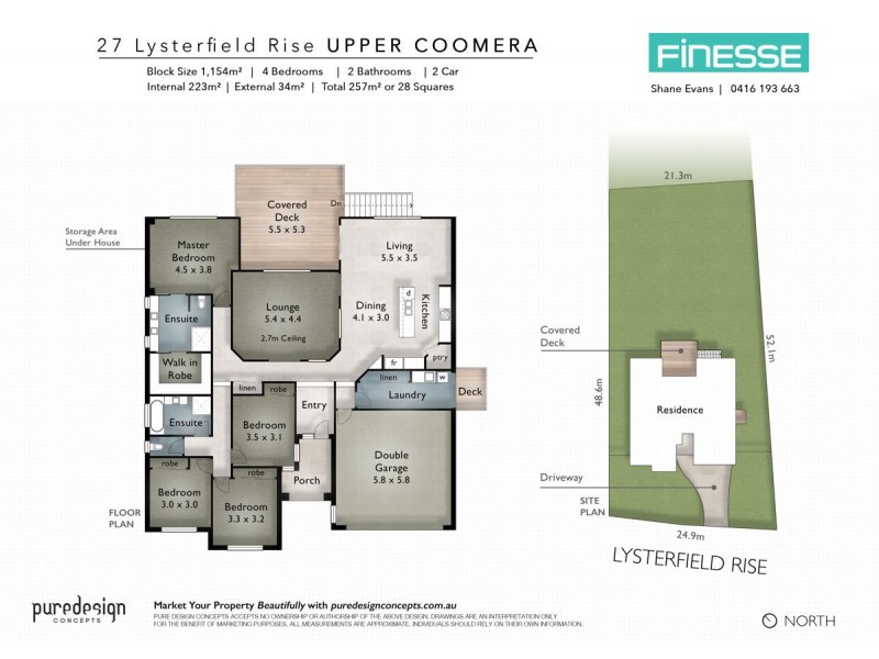 27 Lysterfield Rise, Upper Coomera QLD 4209 Floorplan