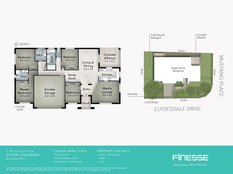 2 Mustang Place, Upper Coomera QLD 4209 Floorplan