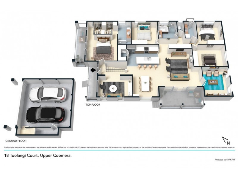 18 Toolangi Court, Upper Coomera QLD 4209 Floorplan