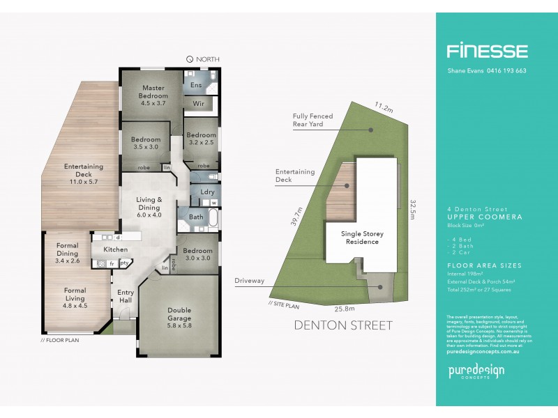 4 Denton Street, Upper Coomera QLD 4209 Floorplan