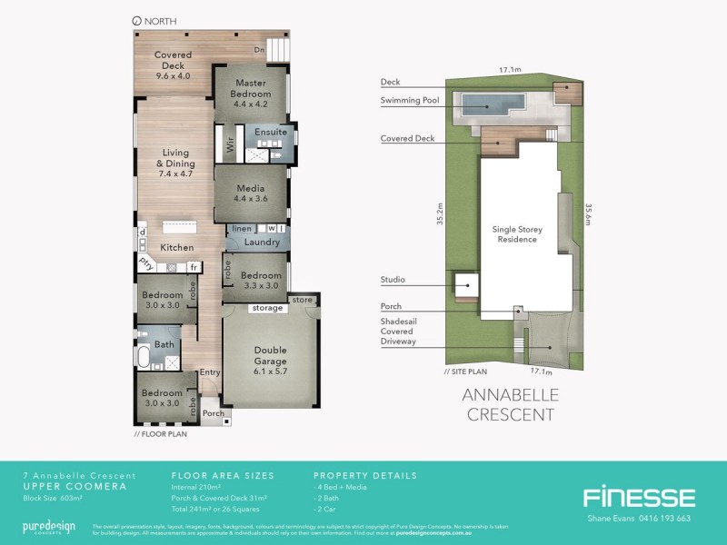 7 Annabelle Crescent, Upper Coomera QLD 4209 Floorplan