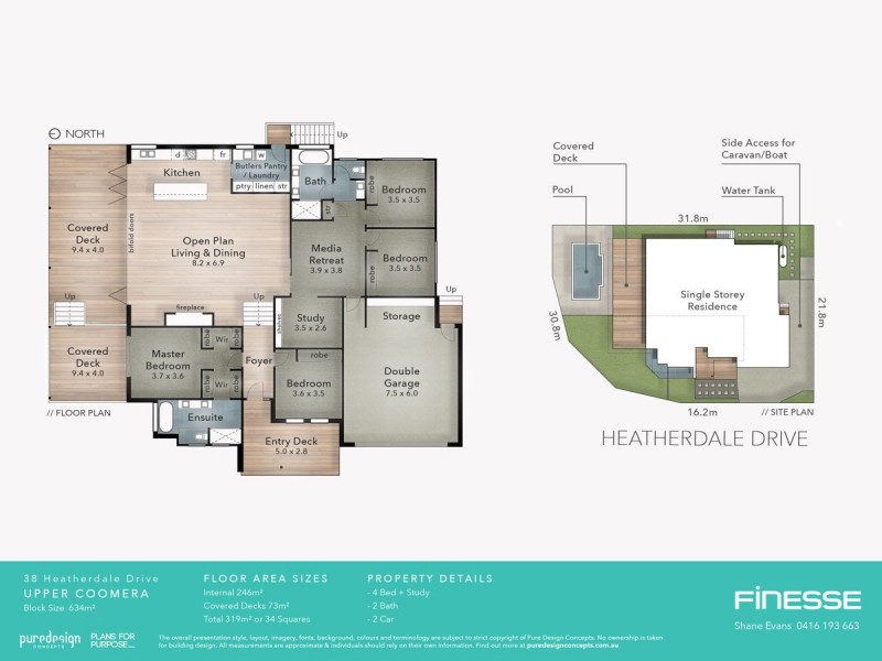 38 Heatherdale Drive, Upper Coomera QLD 4209 Floorplan