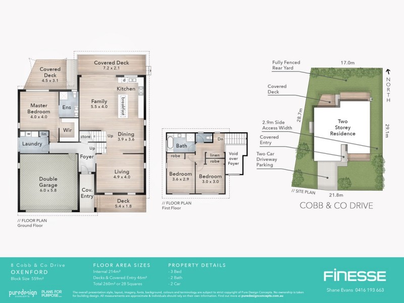 8 Cobb & Co Drive, Oxenford QLD 4210 Floorplan
