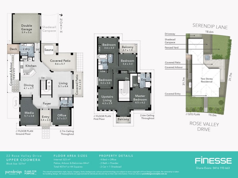 22 Rose Valley Drive, Upper Coomera QLD 4209 Floorplan