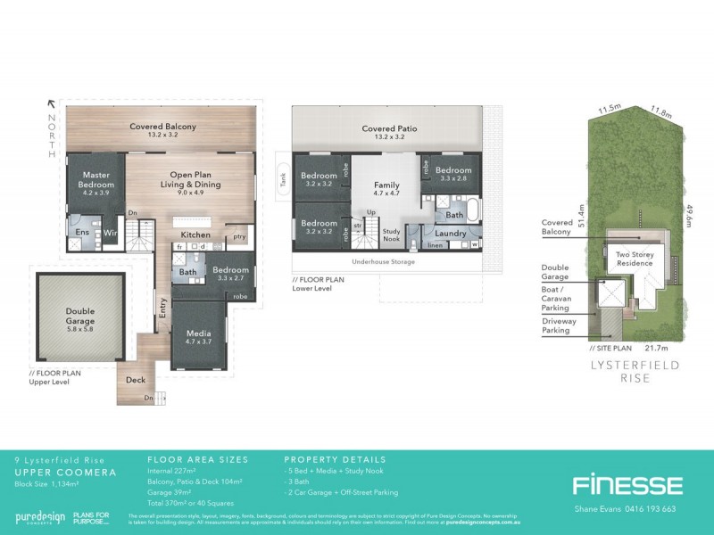 9 Lysterfield Rise, Upper Coomera QLD 4209 Floorplan