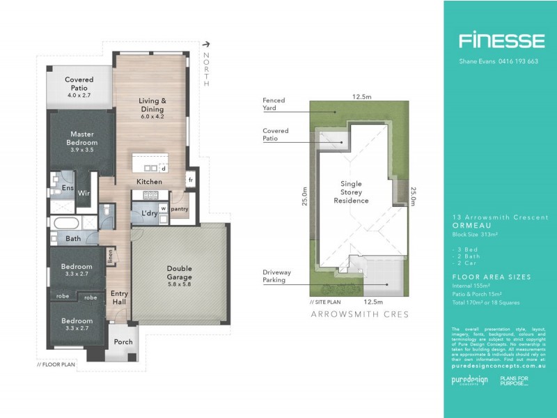 13 Arrowsmith Crescent, Ormeau Hills QLD 4208 Floorplan