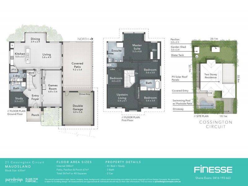 21 Cossington Circuit, Maudsland QLD 4210 Floorplan