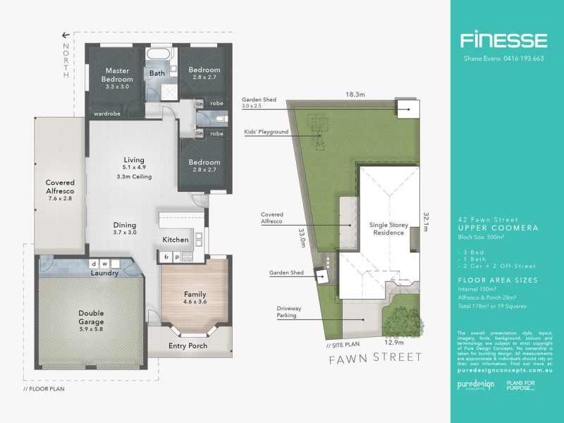 42 Fawn Street, Upper Coomera QLD 4209 Floorplan