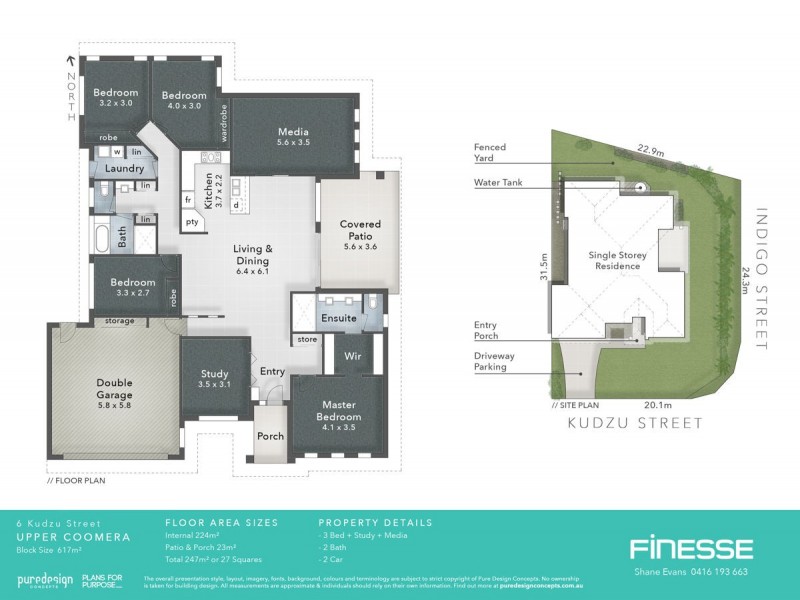 6 Kudzu Street, Upper Coomera QLD 4209 Floorplan