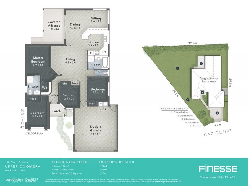 10 Caz Court, Upper Coomera QLD 4209 Floorplan