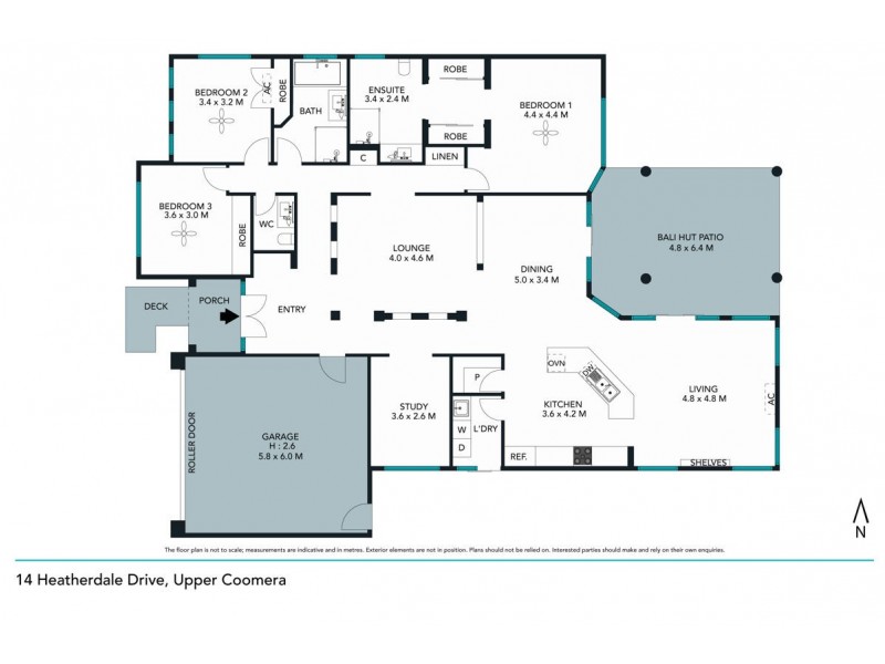 14 Heatherdale Drive, Upper Coomera QLD 4209 Floorplan