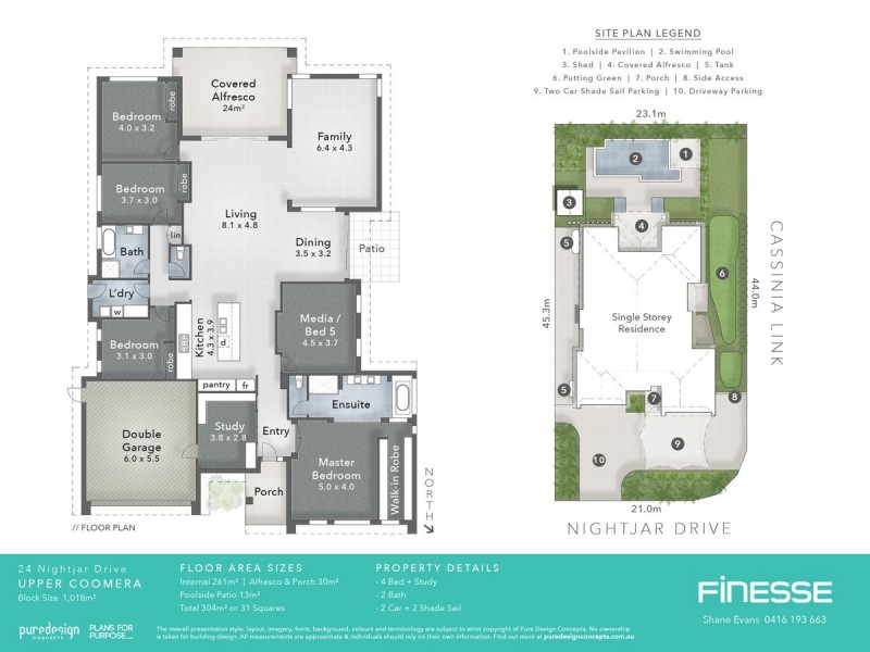 24 Nightjar Drive, Upper Coomera QLD 4209 Floorplan