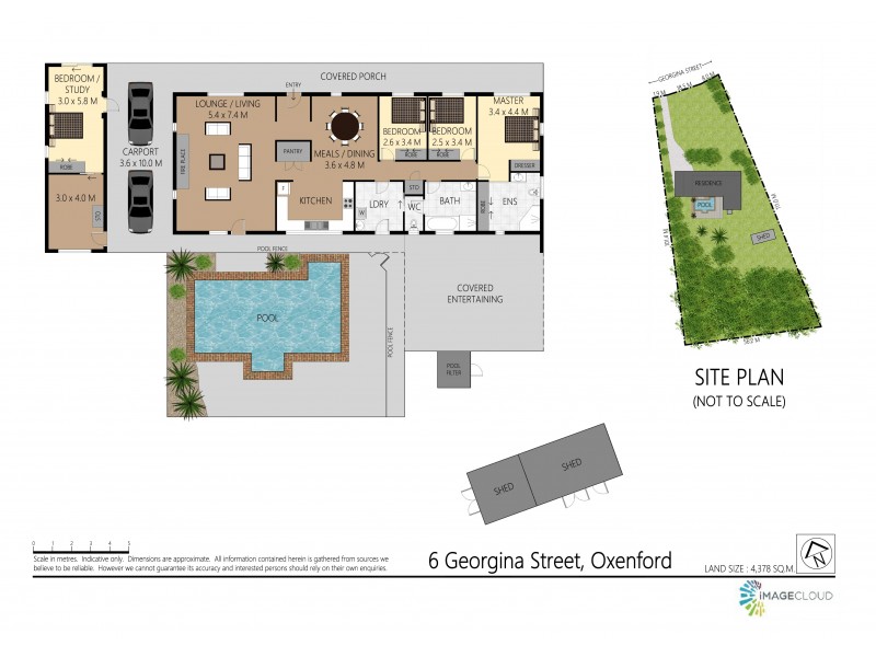6 Georgina Street, Oxenford QLD 4210 Floorplan