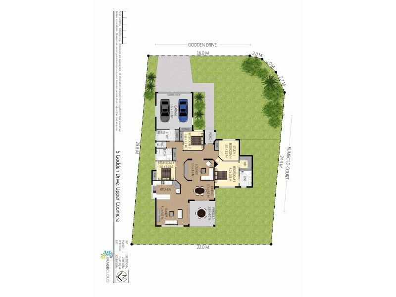 5 Godden Dr, Upper Coomera QLD 4209 Floorplan