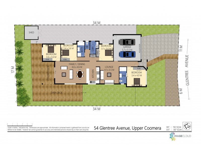 54 Glentree Avenue, Upper Coomera QLD 4209 Floorplan