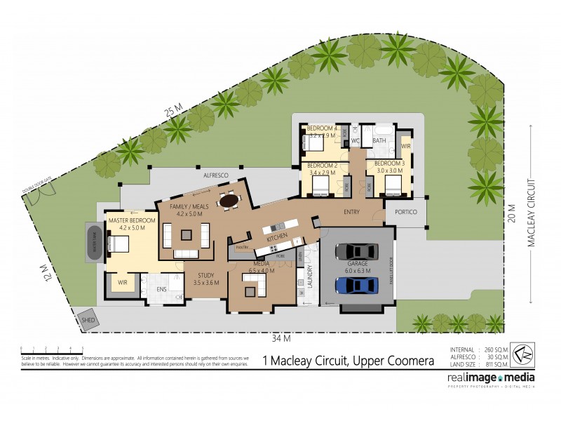 1 Macleay Circuit, Upper Coomera QLD 4209 Floorplan