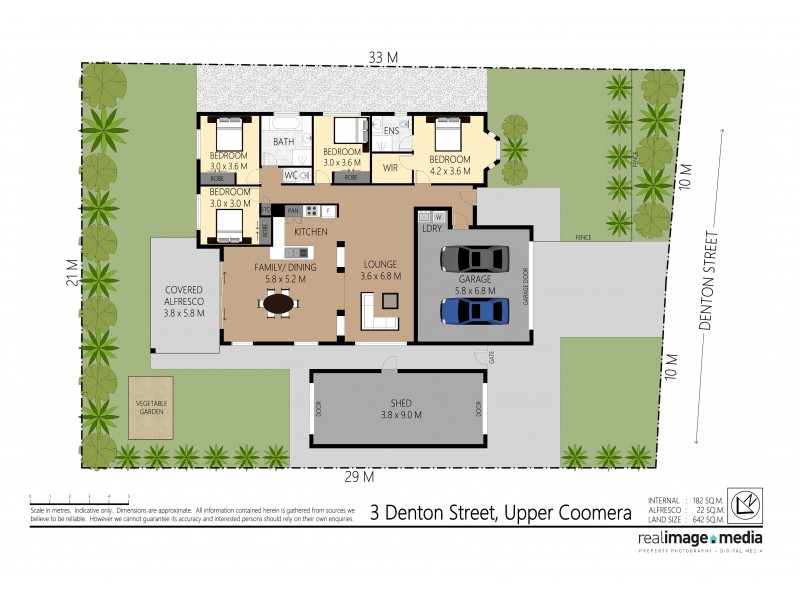 3 Denton Street, Upper Coomera QLD 4209 Floorplan