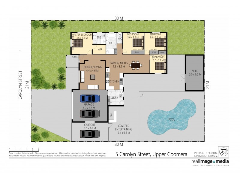 5 Carolyn Street, Upper Coomera QLD 4209 Floorplan