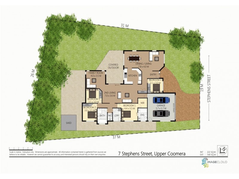 7 Stephens Street, Upper Coomera QLD 4209 Floorplan