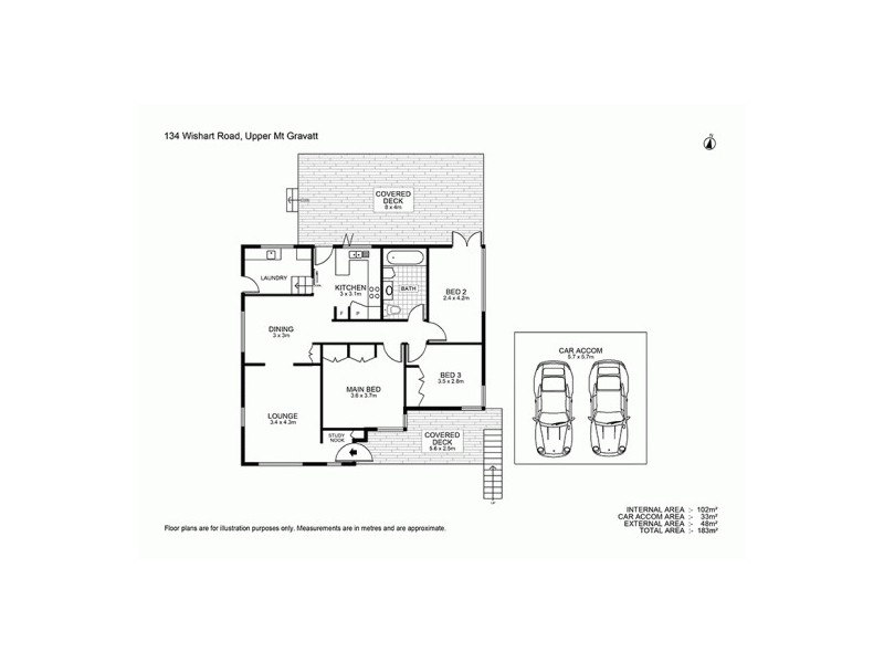 134 Wishart Road, Upper Mount Gravatt QLD 4122 Floorplan