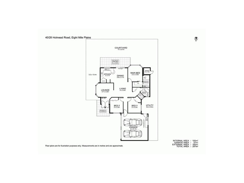 40/28 Holmead Road, Eight Mile Plains QLD 4113 Floorplan