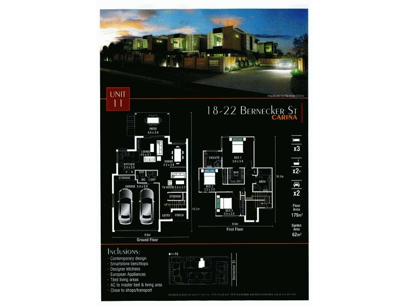 13/18 Bernecker Street, Carina QLD 4152 Floorplan