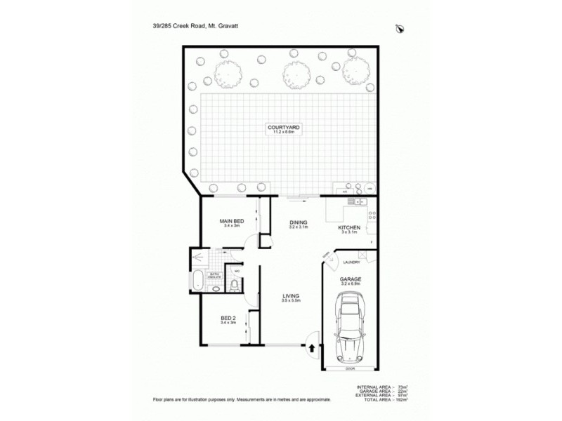 39/285 Creek Road, Mount Gravatt East QLD 4122 Floorplan