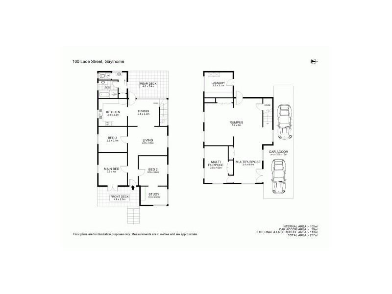 100 Lade Street, Gaythorne QLD 4051 Floorplan