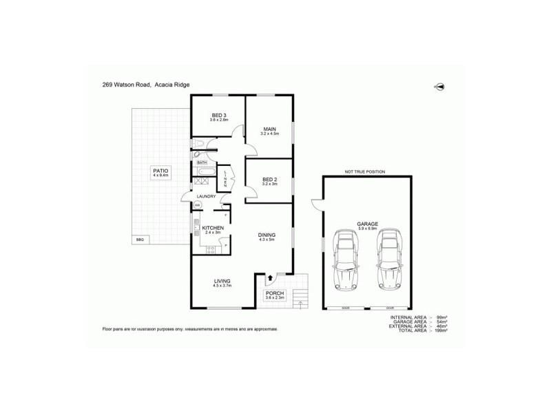 269 Watson Road, Acacia Ridge QLD 4110 Floorplan