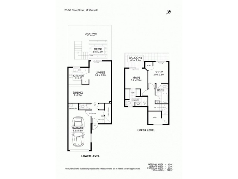 20/56 Rise Street, Mount Gravatt East QLD 4122 Floorplan