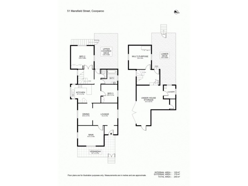 51 Mansfield Street, Coorparoo QLD 4151 Floorplan