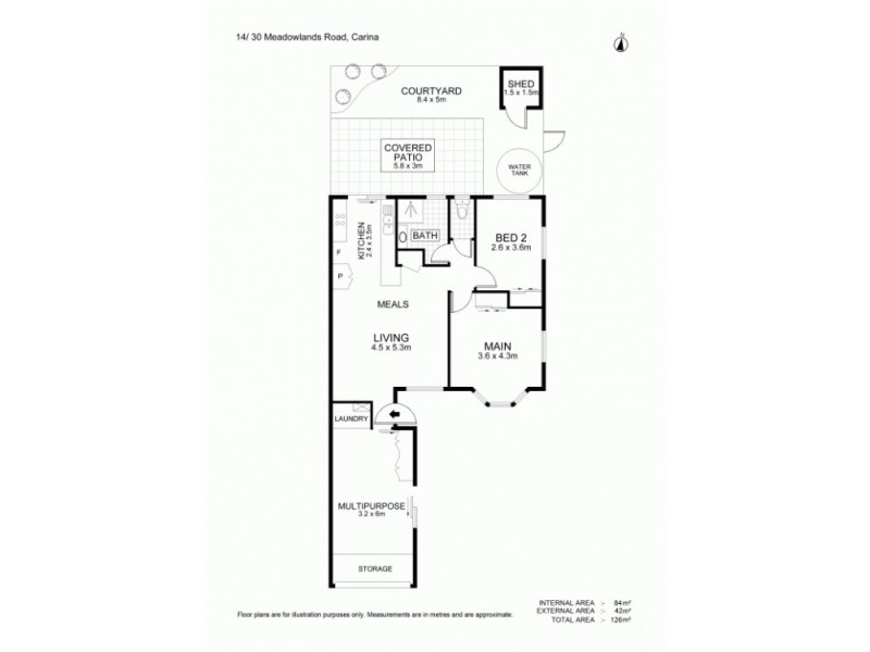14 / 30 Meadowlands Rd, Carina QLD 4152 Floorplan
