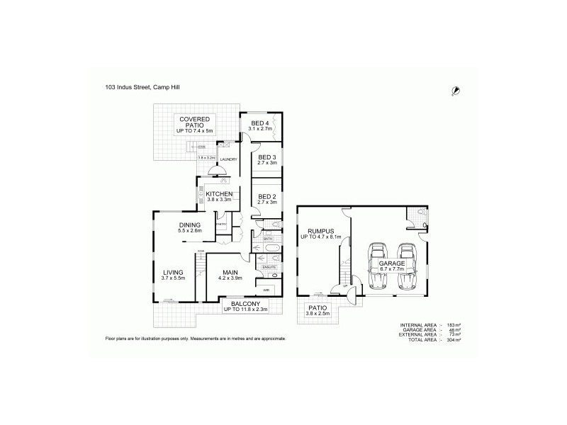103 Indus Street, Camp Hill QLD 4152 Floorplan