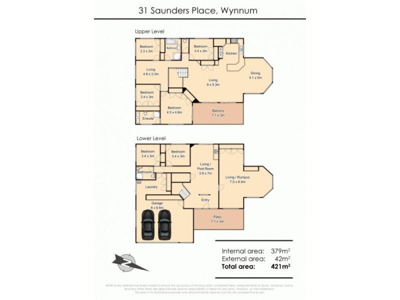 31 Saunders Place, Wynnum QLD 4178 Floorplan