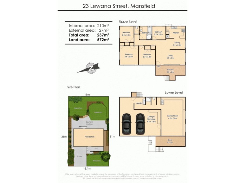 23 Lewana Street, Mansfield QLD 4122 Floorplan