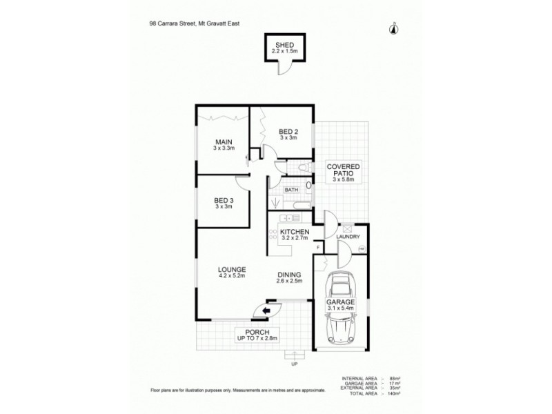 98 Carrara Street, Mount Gravatt East QLD 4122 Floorplan