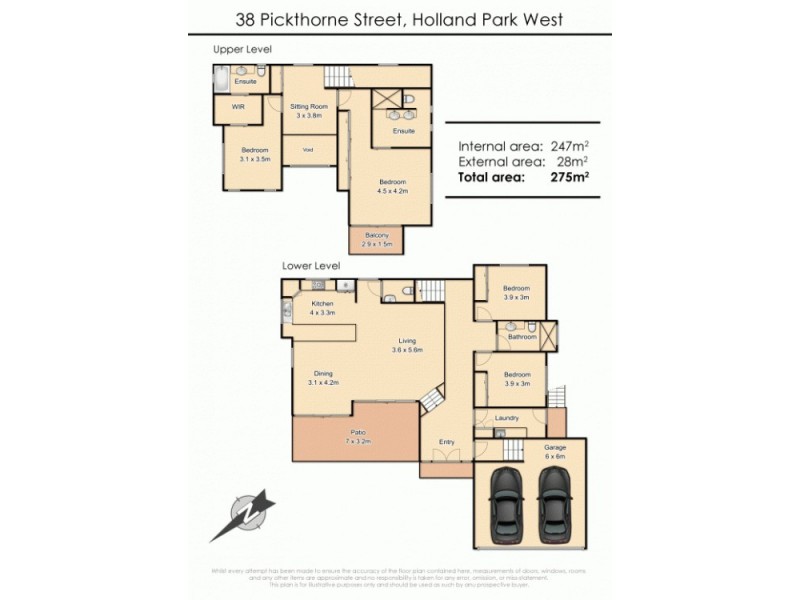 38 Pickthorne Street, Holland Park West QLD 4121 Floorplan