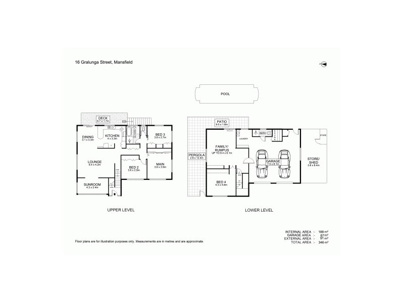 16 Gralunga Street, Mansfield QLD 4122 Floorplan