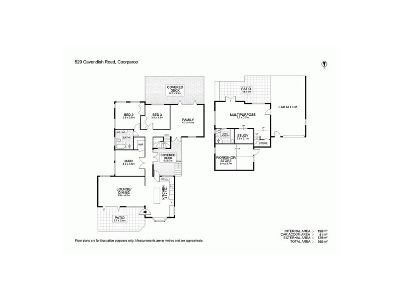 529 Cavendish Rd, Coorparoo QLD 4151 Floorplan