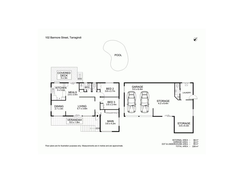 102 Barmore Street, Tarragindi QLD 4121 Floorplan