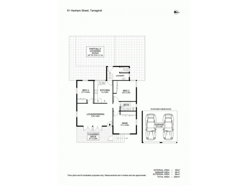 61 Hexham, Tarragindi QLD 4121 Floorplan