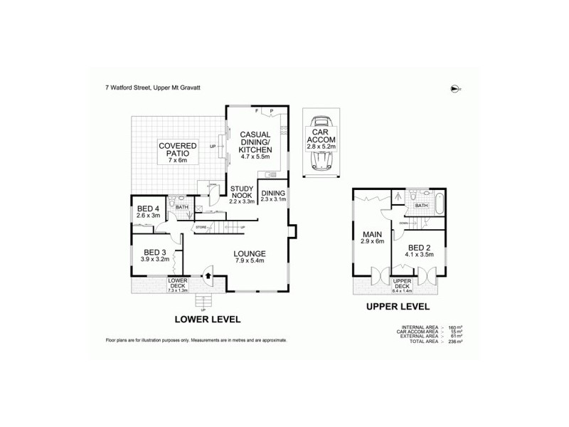 7 Watford Street, Upper Mount Gravatt QLD 4122 Floorplan