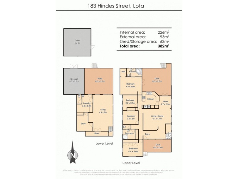 183 Hindes Street, Lota QLD 4179 Floorplan