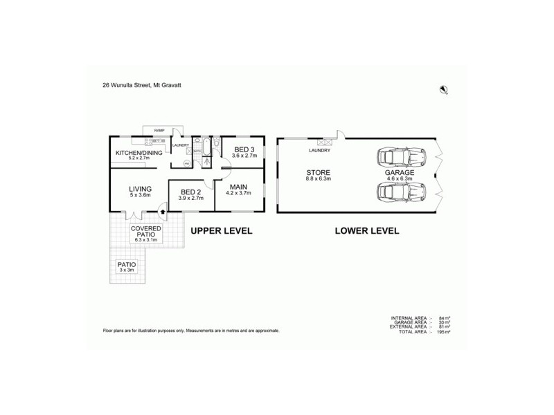 26 Wunulla Street, Mount Gravatt East QLD 4122 Floorplan