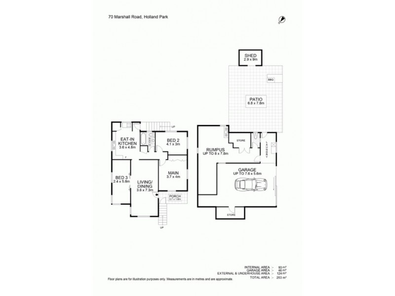 70 Marshall Road, Holland Park West QLD 4121 Floorplan