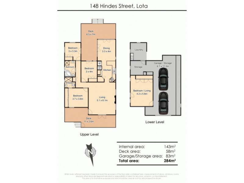 148 Hindes Street, Lota QLD 4179 Floorplan